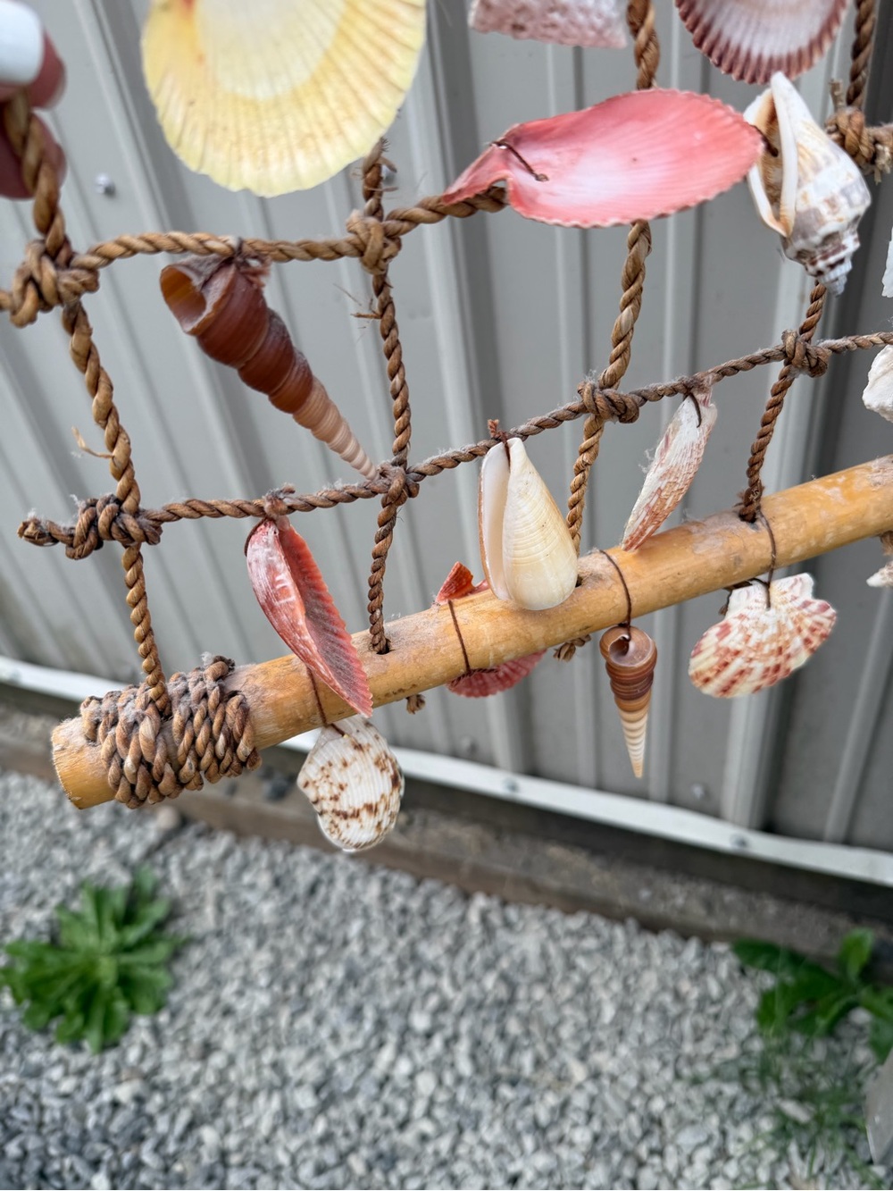 Seashell Net Wall Hanging - Picture 6 of 8
